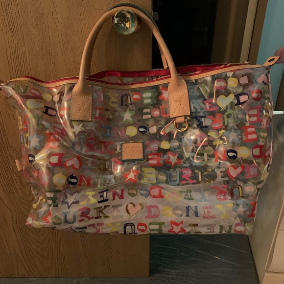 dooney and bourke plastic zipper